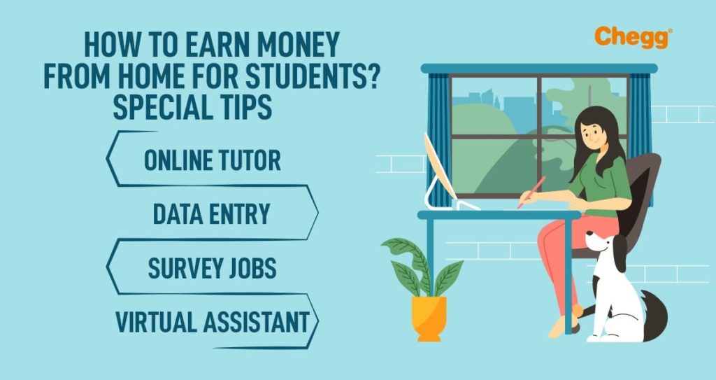 how to earn money from home for students