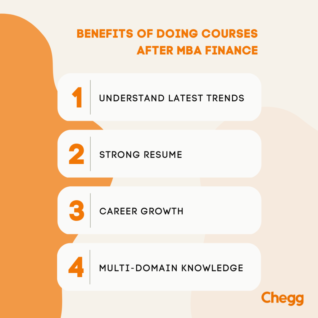 Benefits of Doing Courses after MBA Finance