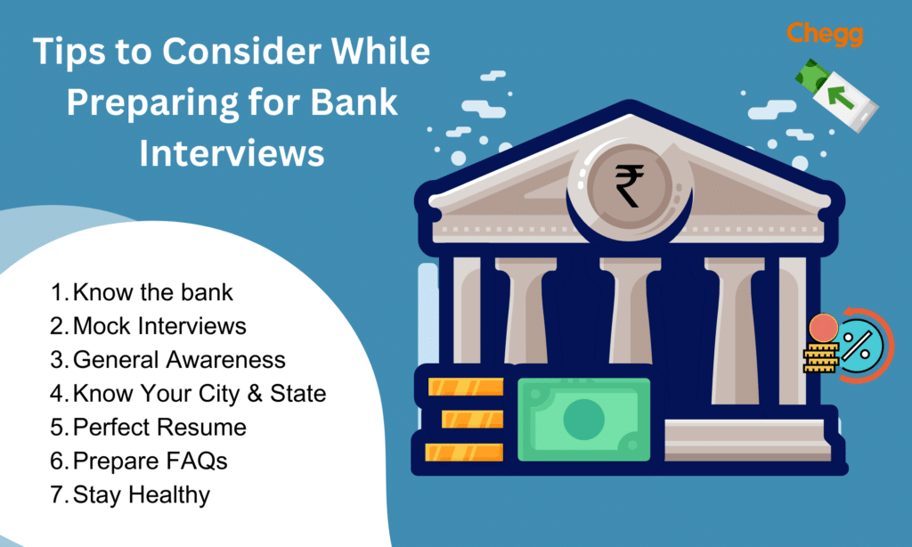 tips for bank interviews