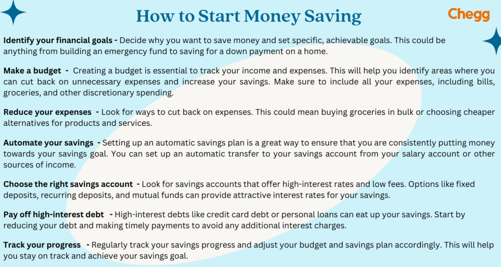money saving plan