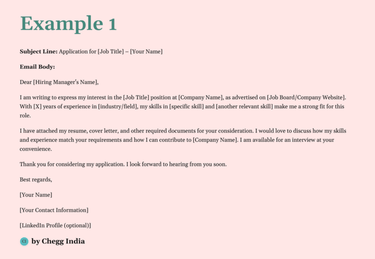 Email for Job Application: 4 Steps to Success in 2025