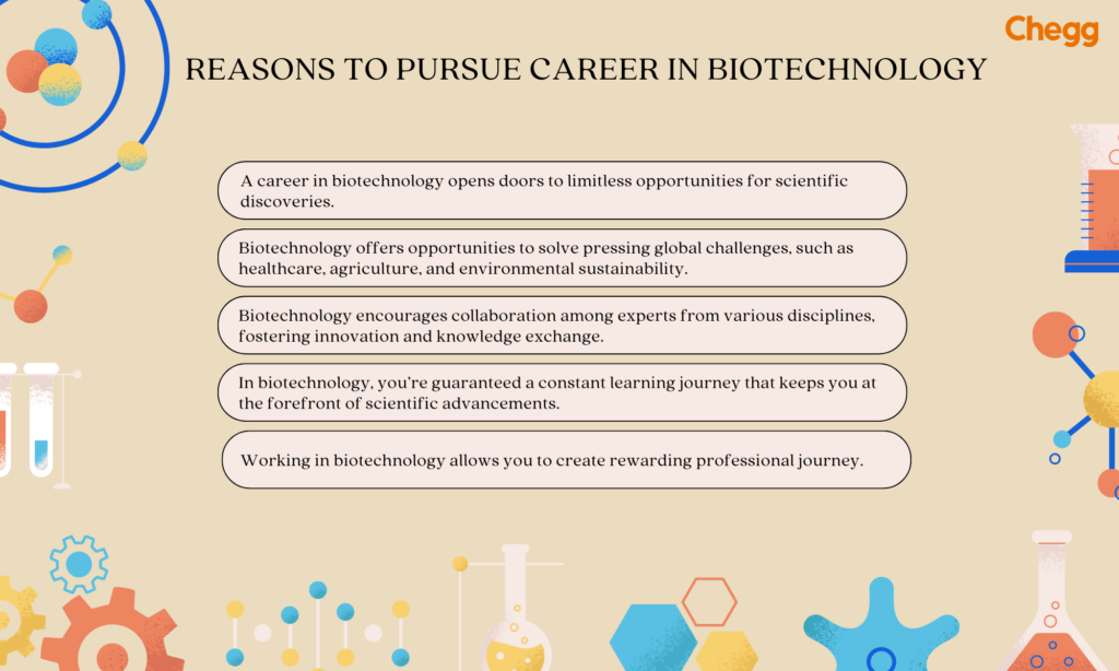 reason to pursue biotechnology