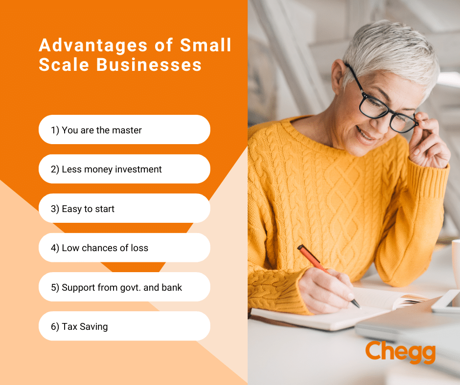 Advantages of Small Scale Businesses