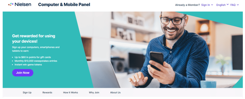 Nielsen Computer and Mobile - Watch Videos and Earn Money