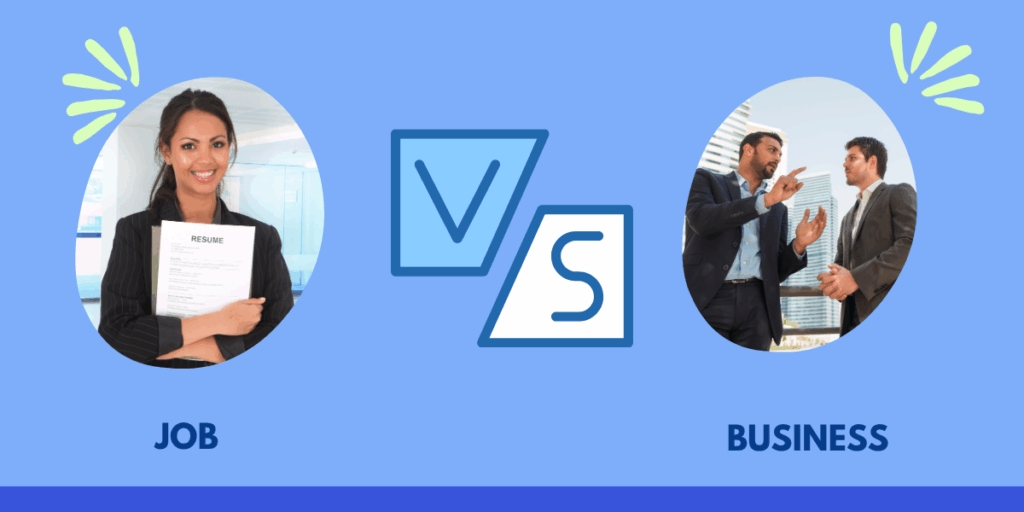 job vs business