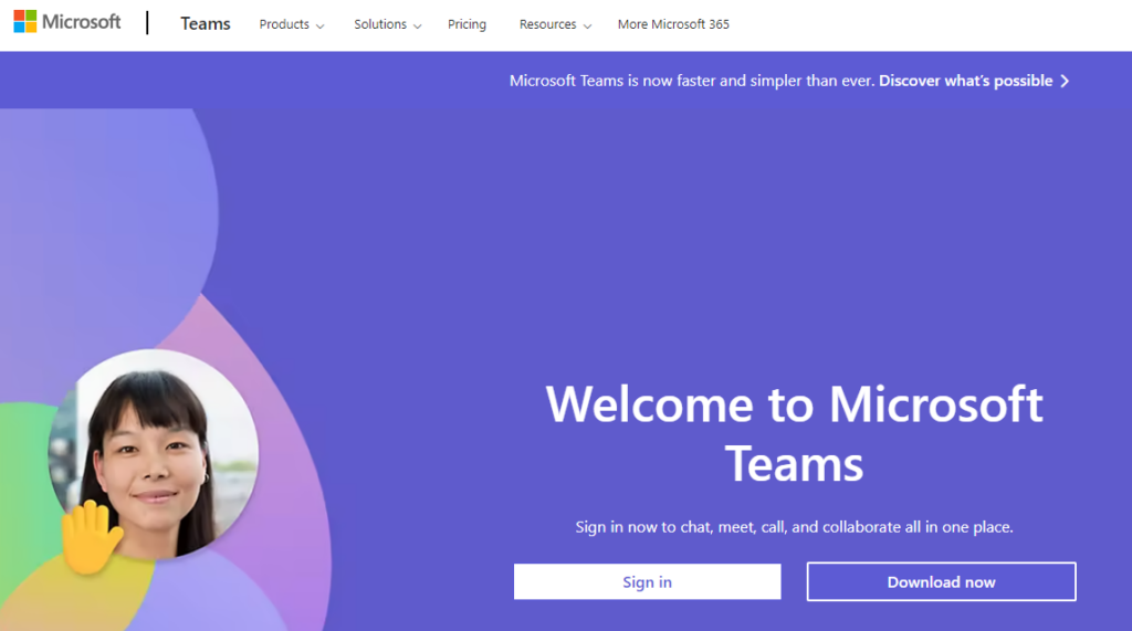 Microsoft Teams - interactive tool for online learning