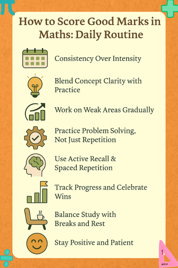 how to score good marks in maths