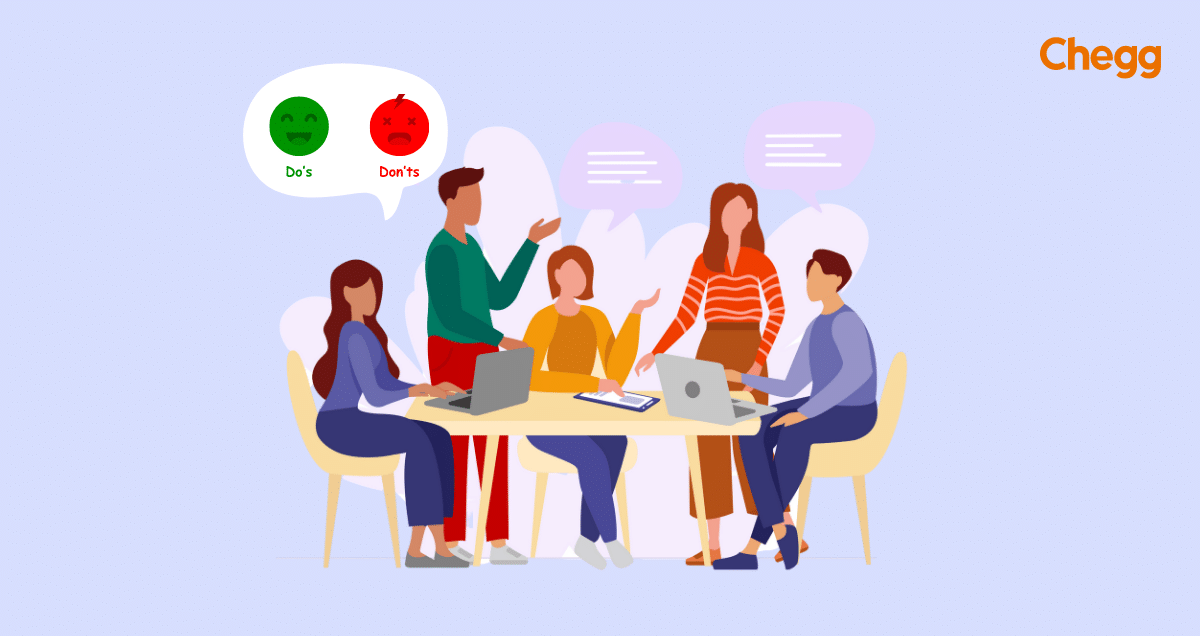 do's and don'ts of group discussion