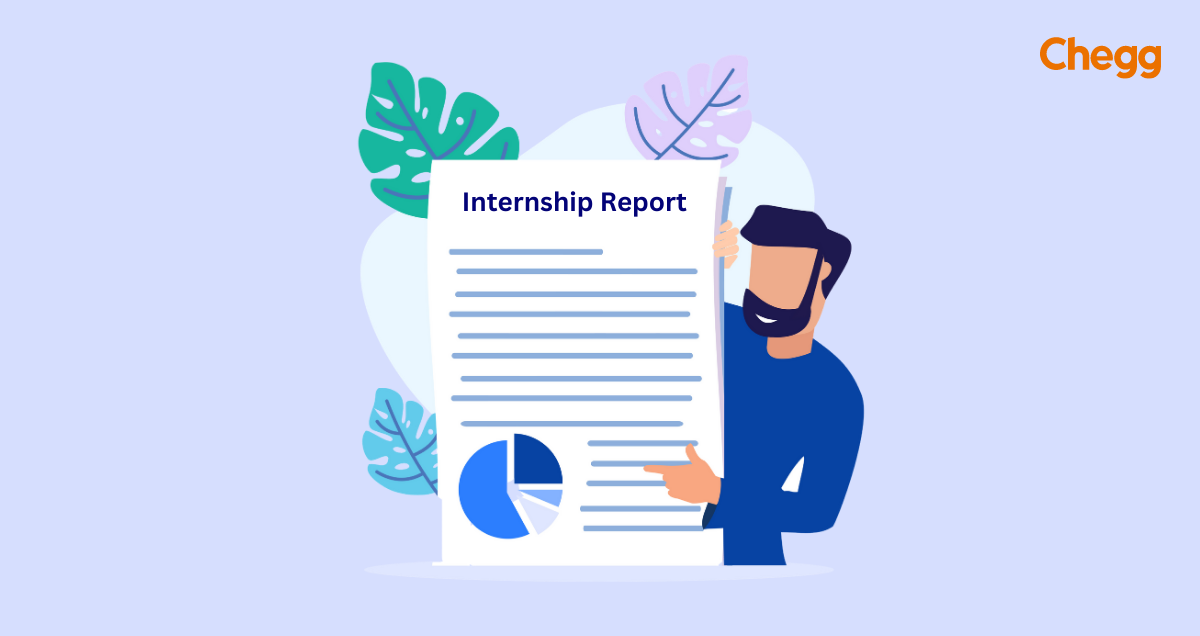 how to write a report for internship
