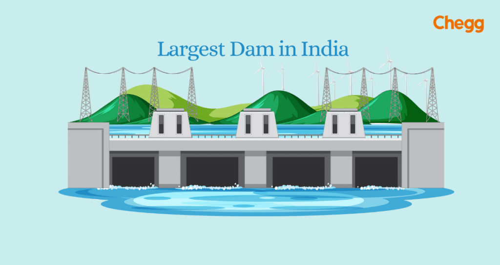 largest dam in india