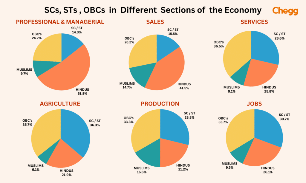 muslim obc in different section of economy