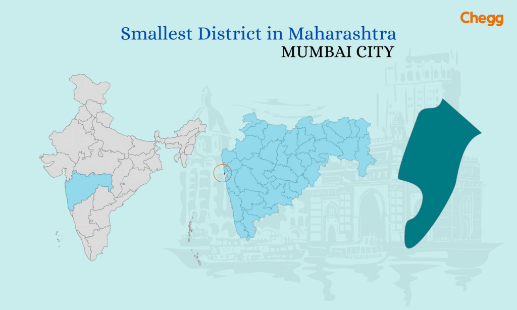 Mumbai City district, smallest district of Maharashtra