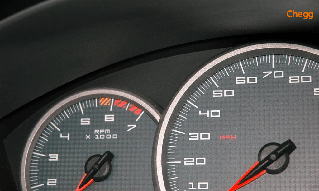 Tachometer, RPM in cars