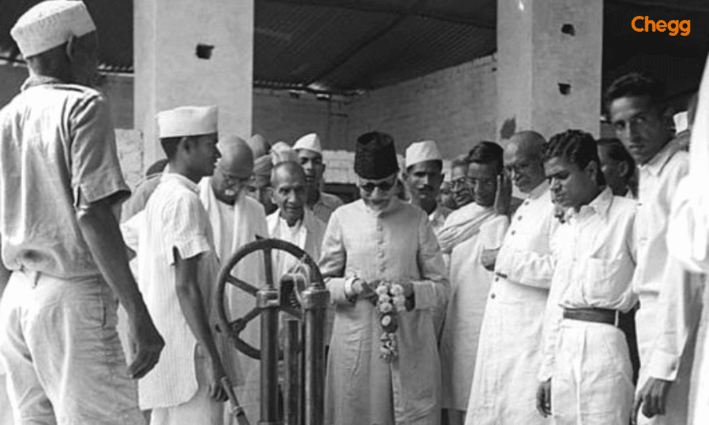 Maulana Azad, the first education minister of India inaugurating the first IIT: National Education Day