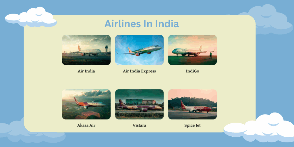 how many airlines in india