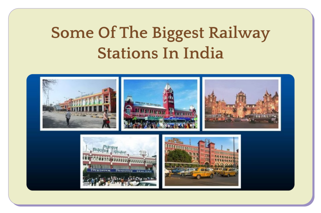 Biggest railway stations in India