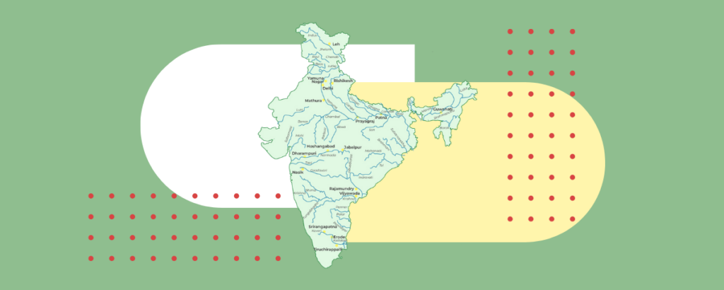 100 नदियों के नाम