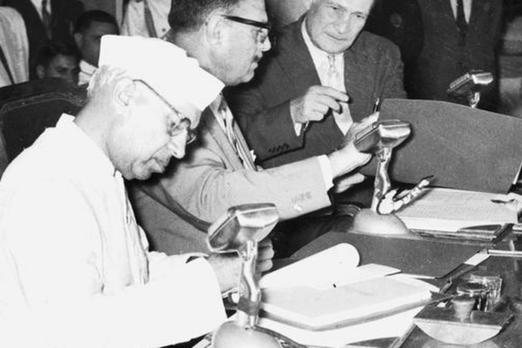 Signing ceremony of the Indus Water Treaty 1960