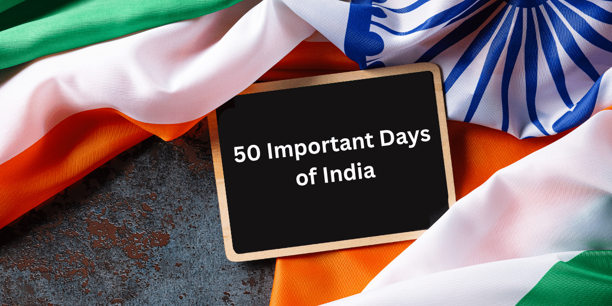 50 Important Days of India