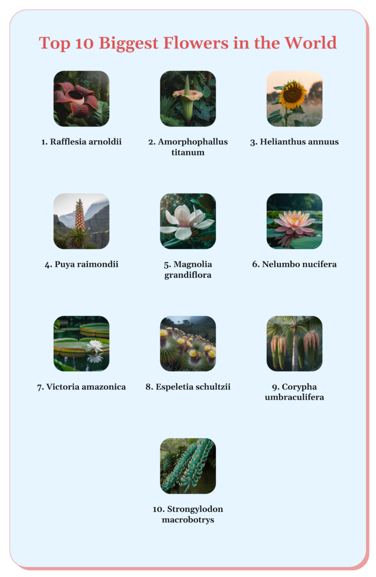 Largest Flower in the World–Size, Facts, and How to See Rafflesia