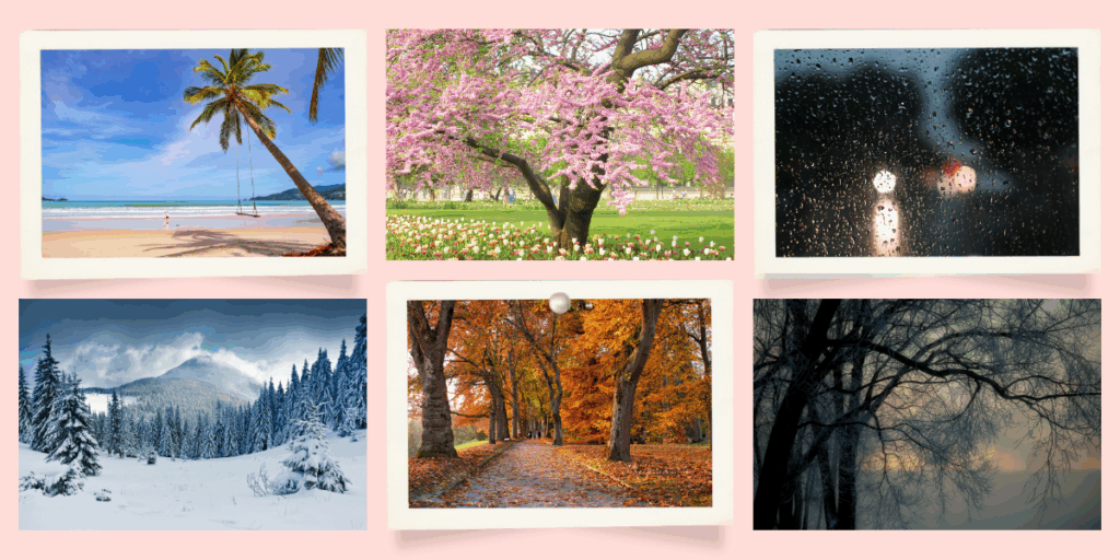 ऋतु के नाम