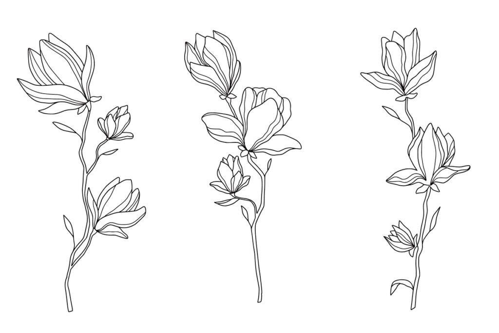 types of art drawing