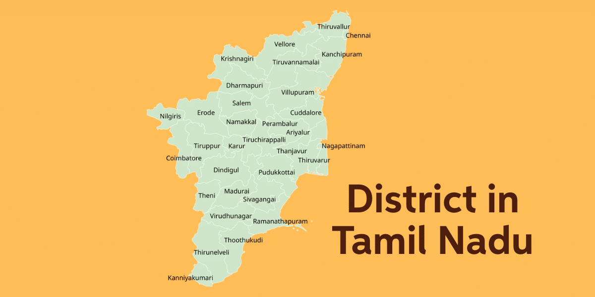 how many district in tamilnadu