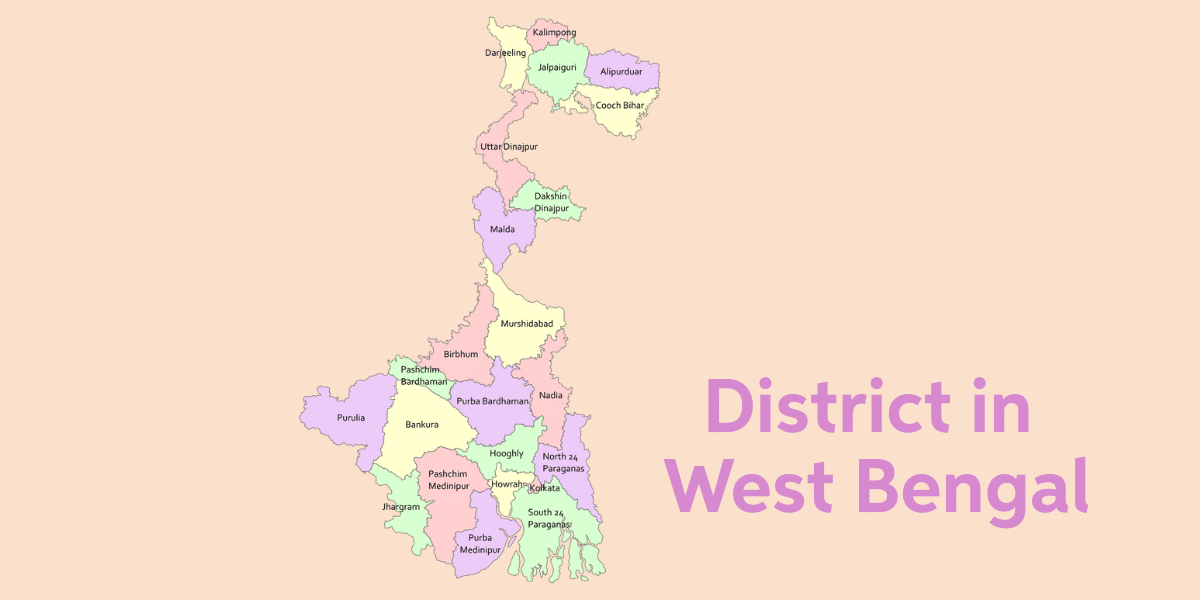 how many district in west bengal