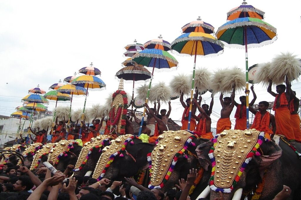 Temple festivals in Kerala