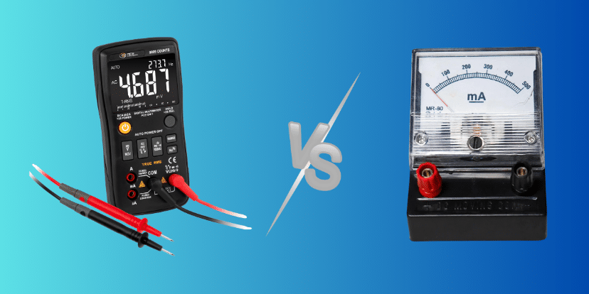 difference between voltmeter and ammeter
